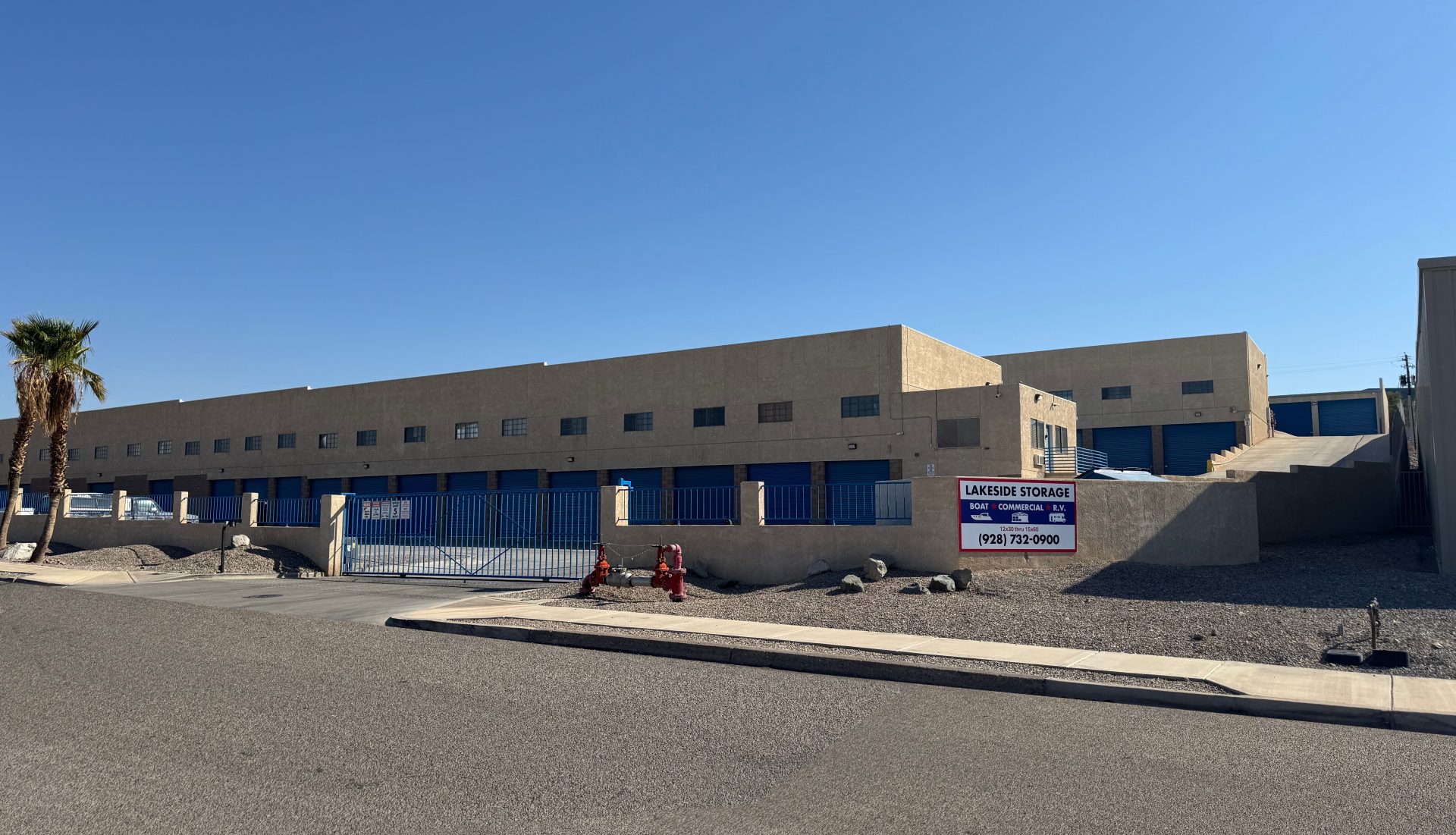 Lakeside Boat & RV Storage facility